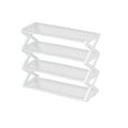thumbnail image 1 of Qocolhg 4 Tier Small Shoe Rack, Shoe Shelf, Sturdy Shoe Organizer for Entryway and Front Door Entrance, Shoe Shelf, Free-Standing Closet Shoe Organizers and Storage, White, 1 of 6