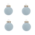 thumbnail image 1 of Qocolhg 4Pcs Christmas Tree Balls Ornaments , 2.36 Inch Colorful Shatterproof Plastic Decorative Baubles for Xmas Tree Decor Holiday Party Wedding Decoration (Light Blue), 1 of 6