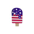 thumbnail image 1 of Qocolhg 4th of July Decorations, Patriotic Tiered Tray Decor Wooden Sign, Vintage Popsicle Shaped Wood Blocks, Rustic American Memorial Day Table Decor for Independence Day Home Decor, 1 of 6