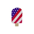 thumbnail image 1 of Qocolhg 4th of July Decorations, Patriotic Tiered Tray Decor Wooden Sign, Vintage Popsicle Shaped Wood Blocks, Rustic American Memorial Day Table Decor for Independence Day Home Decor, 1 of 6