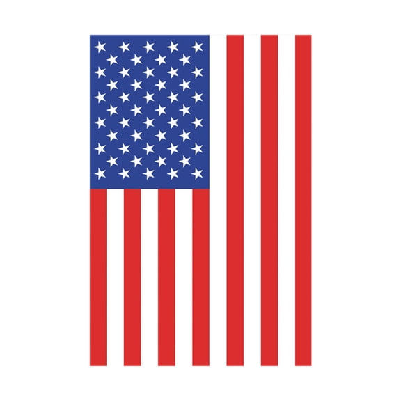 Qocolhg 4th of July Patriotic Garden Flags 12x18 inch Double Sided Memorial Valentines Independence Day Vertical American Themed Garden Flag for Outdoor Outside Yard Decorations Clearance