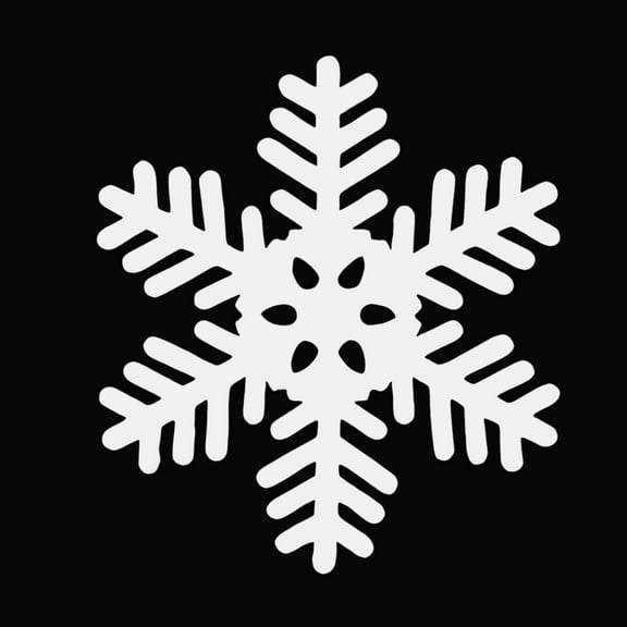 Qocolhg 5 Pcs Christmas Snowflakes Ornaments, Five Size Non-woven Fabric Snowflake Outdoor Decor Christmas Hanging Snowflake Ornaments for Window Decor Snowflakes Winter Indoor Decorations