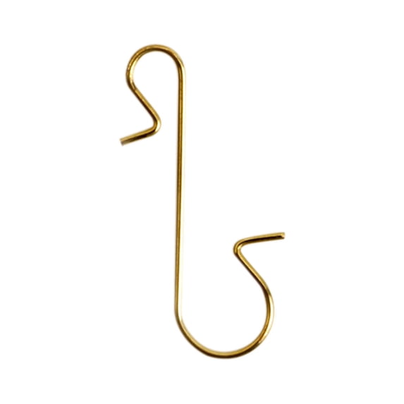 Qocolhg 50 Pcs Christmas Ornament Hooks Christmas Tree Decorating Hangers, Metal Wire Ornament Hooks for Christmas Tree Decoration Hanging Balls Baubles, Christmas Decorations Clearance