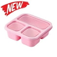 thumbnail image 1 of Qocolhg Adult Bento Box, Stackable Lunch Box Container with Cutlery And Compartments, Plastic Utensils Sealing Cover, Microwaveable BPA Free Food Container, Leak Proof Food Storage Container, 1 of 5