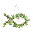 thumbnail image 1 of Qocolhg Artificial Easter Egg and Mixed Berry Garland Hanging Rustic Spring Garland Pastel Easter Garland Vine String for Easter Springtime Seasonal Decoration Wreath Making Clearance, 1 of 5