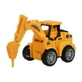 thumbnail image 1 of Qocolhg Baby Toy Engineering Cars for Boys Girls Age 1 2 3 4 5 6 Years Old, Mini Construction Truck Vehicle Toys,Early Education Crawling Toy Car for Toddlers, Push Back Toy Car Gifts, Clearance, 1 of 6