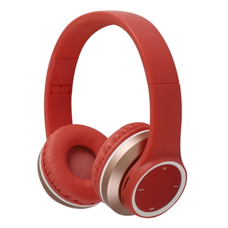 Qocolhg Bluetooth Headphones Over Ear, Foldable Lightweight Wireless Headsets, HiFi Stereo, HD Microphone, Noise Cancelling Headphones, for Mobile Phone, Computers, Christmas Gifts For Kids Women Men