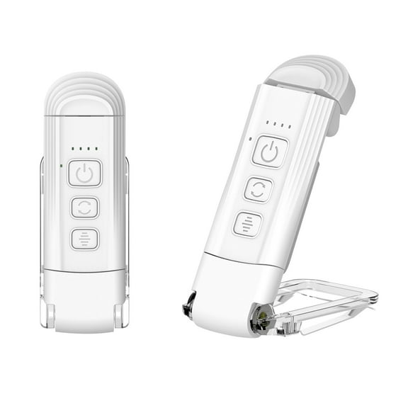 Qocolhg Book Reading Light,Silent Touch Book Lamp for Reading in Bed,Rechargeable Clip on Booklight with 3 Colors & 9 LEDs Precise Dimming for Eye Caring Night Reading,Book Lovers,Kids,White