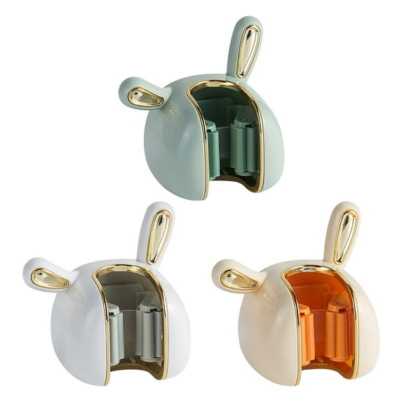 Qocolhg Broom Holder Mop Hanger Wall Mount Broom & Mop Grippers Organization Garage Storage System Damage Free Garden Kitchen Tool Organizer,Household Cleaning Organizer for Organization and Storage