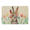 thumbnail image 1 of Qocolhg Carrots Bunny Happy Easter Kitchen Mats,Spring Home Decor Kitchen Rugs for Floor,Easter Doormat Spring Welcome Mat,Easter Bathroom Rugs Front Door Mat Indoor Outdoor Entrance Decor Clearance, 1 of 8