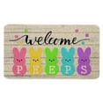 thumbnail image 1 of Qocolhg Carrots Bunny Happy Easter Kitchen Mats,Spring Home Decor Kitchen Rugs for Floor,Easter Doormat Spring Welcome Mat,Easter Bathroom Rugs Front Door Mat Indoor Outdoor Entrance Decor Clearance, 1 of 8