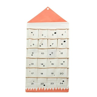 Hanging Advent Calendar Pockets