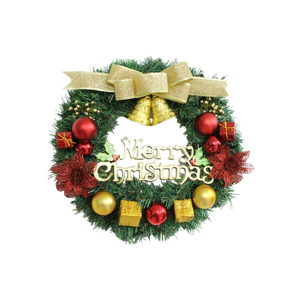 Qocolhg Christmas Decorations Clearance Outdoor Indoor, Christmas Wreath Christmas Decorations Christmas Tree Wreath Hanging Decorations Scene Arrangement Door Hanging Christmas Decoration Wreaths