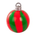 thumbnail image 1 of Qocolhg Christmas Decorations Indoor Outdoor Clearance! 2024 Christmas Decoration Balloons 55cm Outdoor Christmas Inflatable Decorated Ball Pvc Inflatable Christmas Ball Christmas Tree Decorations, 1 of 9