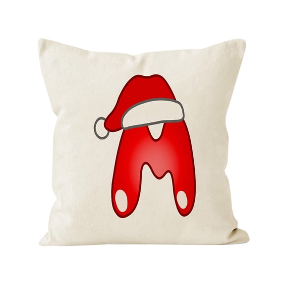 Qocolhg Christmas Decorations Outdoor Indoor, Christmas 26 Letter Pillow Cover Holiday Sofa Decoration Pillowcase -border Linen Printed Cushion Cover, on Sale Clearance!