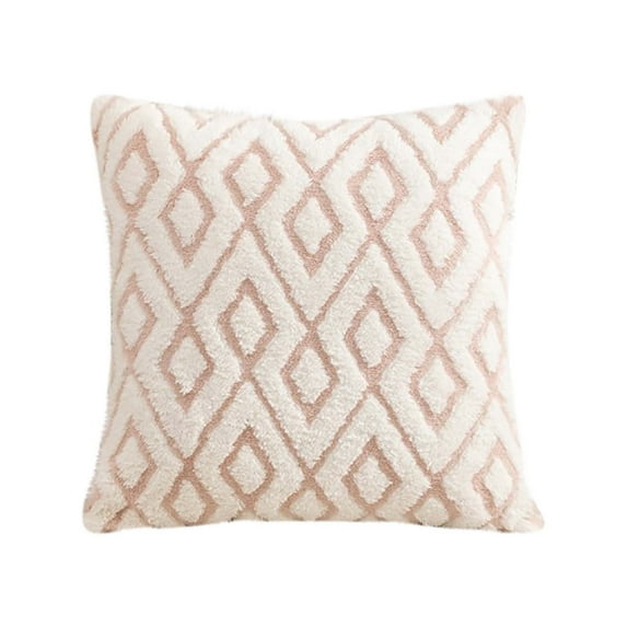 Qocolhg Christmas Decorations Outdoor Indoor, Snowflake Velvet Pillowcase Office Sofa Plush Pillowcase Geometric Cushion Cover Home Bedside Pillowcase, on Sale Clearance!