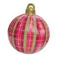 thumbnail image 1 of Qocolhg Christmas Inflatable Balls Decorations, 24 Inch Giant Ornaments, Blow Up Balls Extra Large Holiday Outdoor Garden Yard Decor, Outdoor Christmas Yard Decorations, 1 of 4