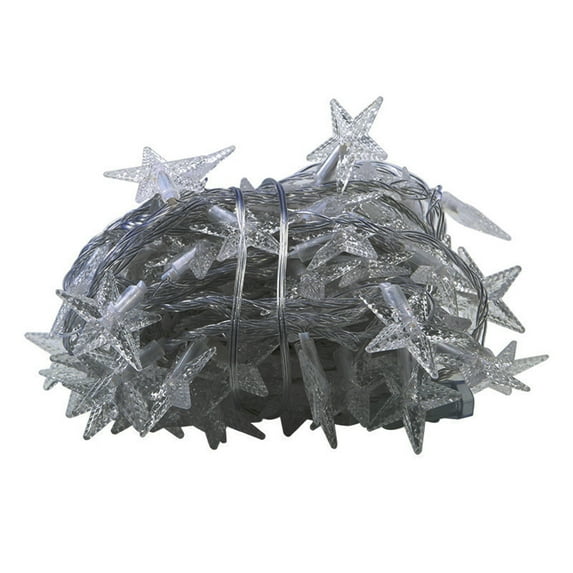 Qocolhg Christmas String Lights Bedroom, 40 LED Fairy Lights, Battery Powered, Indoor String Lights for Classroom, Christmas, Backyard, Patio, Garden, Party, Wall, Living Room