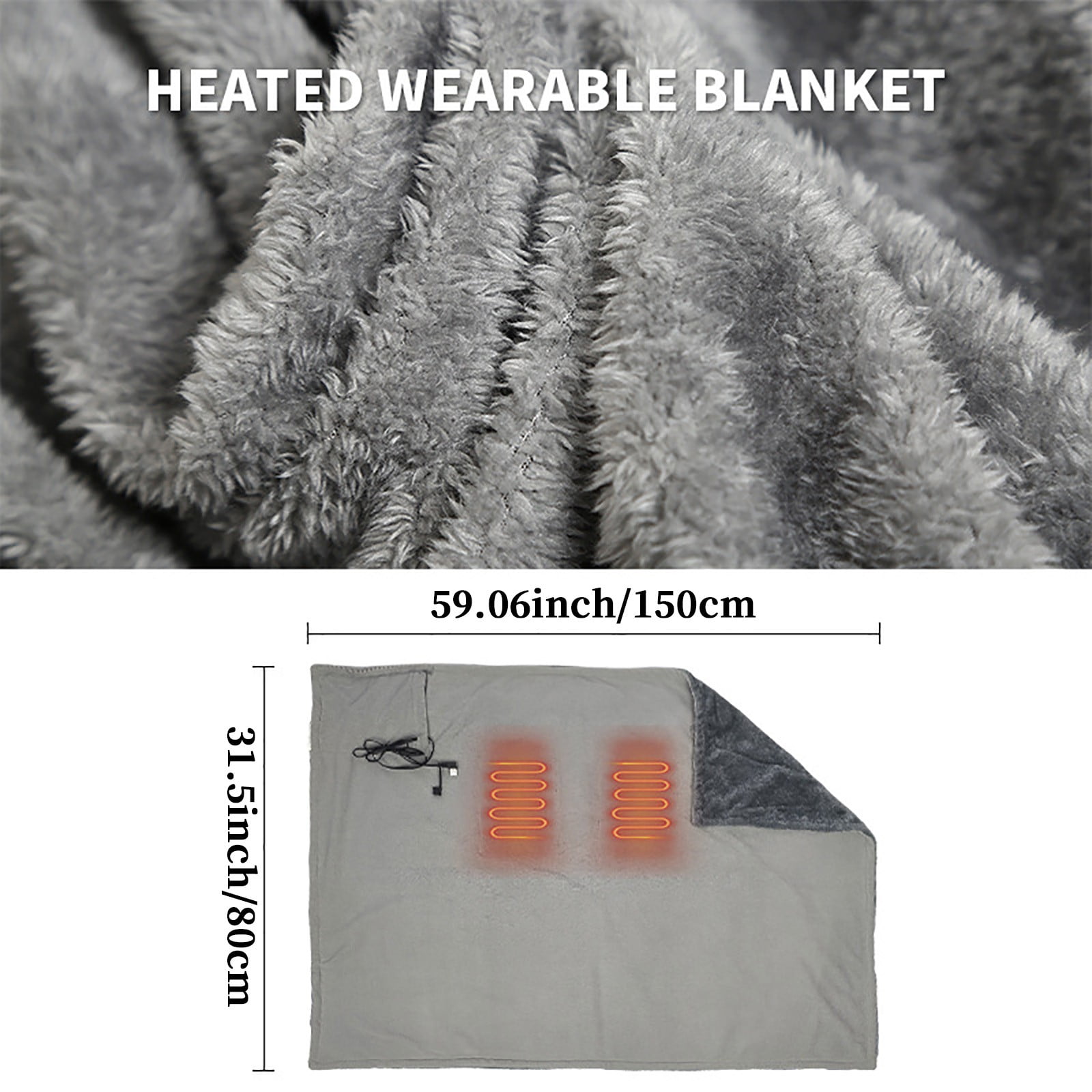 heated shawl cordless
