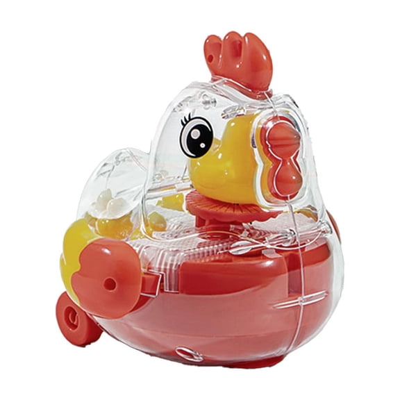Qocolhg Crawling Toys For Babies 6-12 Months, Baby Toys Crawling Chicken,Infant Tummy Time Toy with Music and Light Up,Sensory Birthday Easter Basket Stuffers Gift for Toddler Boys Girls Babies