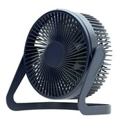 Qocolhg Desk Fan for Bedroom Strong Wind Ultra Quiet Small USB Fan 360° Personal Air Circulator Fan 12 Inches with USB Fan for Desk, Nightstand,Office & Travel