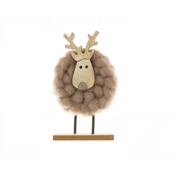 Qocolhg Desktop Ornaments Christmas Decoration Shop Elderly Christmas Tree Desktop Store Layout Wool Felts Ornaments Mini Christmas Birthday Gifts