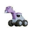 thumbnail image 1 of Qocolhg Dinosaur Truck Toys for Toddlers, Boys Dinosaur Press Go Racing Cars, Kids Construction Sandbox Vehicles Playset, Baby Push Go Friction Car, Birthday Gift for 18 Months 2 3 4 5 Years Old, 1 of 6