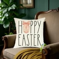 thumbnail image 1 of Qocolhg Easter Pillow Covers 18x18 Inch, Colorful Easter Eggs Decor Throw Pillows Spring Farmhouse Pillow Covers Easter Decorations Pillowcase Square Linen Outdoor Cushion Case for Couch Home, 1 of 6