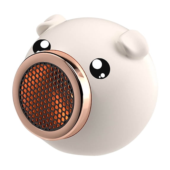 Qocolhg Electric Space Heater For Indoor Use, Mini Desktop Heater Cute Pig Shaped Space Heater, Energy Efficient Space Heaters for Indoor Use, Home Convenient Warm Air Heater Small Heater for Home