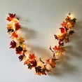 thumbnail image 1 of Qocolhg Fall Garland Maple Leaf Clearance, 67 Inch Hanging Vine Garland Artificial Autumn Foliage Garland Thanksgiving Decor for Home Wedding Fireplace Party Christmas Tree Decorations, 1 of 6