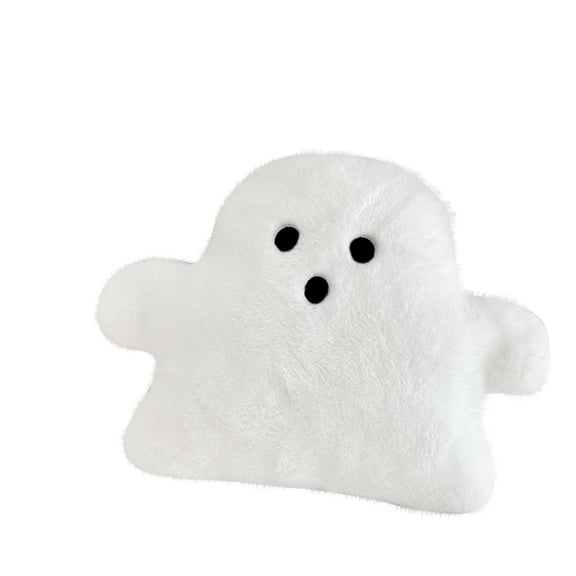 Qocolhg Ghost Halloween Pillows Decorative Cute Soft Ghost Throw Pillow Spooky Ghost Shape Cushion Decor for Halloween Home Party Sofa Halloween Decorations Clearance