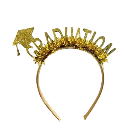 Qocolhg Graduation Flower Cap Decoration Kit Included Graduation Cap with Tassel Crown Artificial Flower Headband for DIY Grad Hat Topper Graduation Party Supplies, Clearance