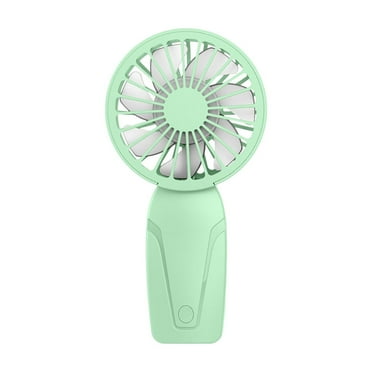 Qocolhg Handheld Mini Fan Portable USB Rechargeable Small Hand Held Fan Personal Super Compact Cooling Fan for Makeup, Home, Office, Travel, and Outdoor Activities