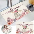 thumbnail image 1 of Qocolhg Happy Easter Eggs Entrance Door Mat, Spring Bunny Ears Low Profile Tradition Decor Welcome Mat, Non-Slip Carpet Rugs Floor Mat Decorative for Home/Bathroom/Kitchen/Indoor, 16x24 inch, 1 of 8