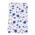 thumbnail image 1 of Qocolhg Independence Day Towel Patriotic Kitchen Dish Cloth, 4th of July Red White and Blue American Flag Themed Absorbent Dish Towels, Hand Drying Towel Face Towel for Bath Decoration, Clearance, 1 of 6