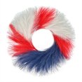 thumbnail image 1 of Qocolhg Independence Day Wreath, Red White Blue Artificial Reeds Wreath with Star Patriotic Floral Decorations Wreath Home Indoor Outdoor Hanging Pampas Grass Wreath for Memorial Day July 4th, 1 of 8