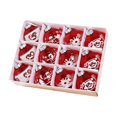 thumbnail image 1 of Qocolhg Indoor Outdoor Christmas Decorations Clearance! Christmas Ball Set 12 Red Christmas Decoration Balls Exquisite Patterns Add Festive Suitable For Christmas Tree Decoration And Home Furnishings, 1 of 6