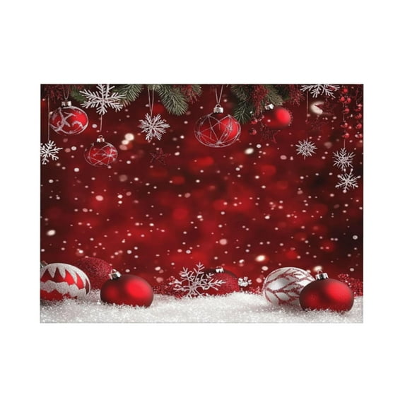 Qocolhg Indoor Outdoor Christmas Decorations Clearance! Christmas Garage Door Banner Cover Colorful Snowflakes Christmas Garage Door Decor Holiday Christmas Background Decor Winter New Year Party