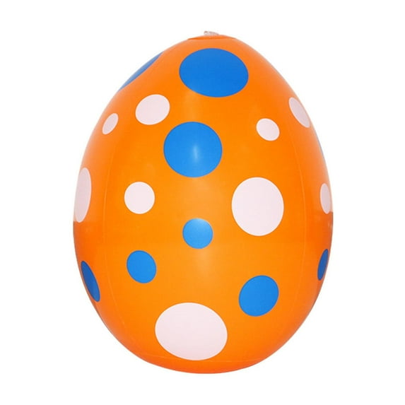 Qocolhg Inflatable Easter Egg, Inflatable Easter Egg Decoration Easter Blow up Outdoor Decorations PVC Easter Ornaments for Easter Yard Garden Lawn Party Supplies Easter Decoration Outdoor Clearance