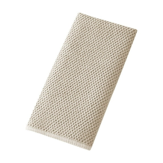 Qocolhg Kitchen Towels | Large Cotton Kitchen Hand Towel | Flat & Terry Dish Cloths | Highly Absorbent Tea Towels Set with Hanging Loop | Clearance | Beige