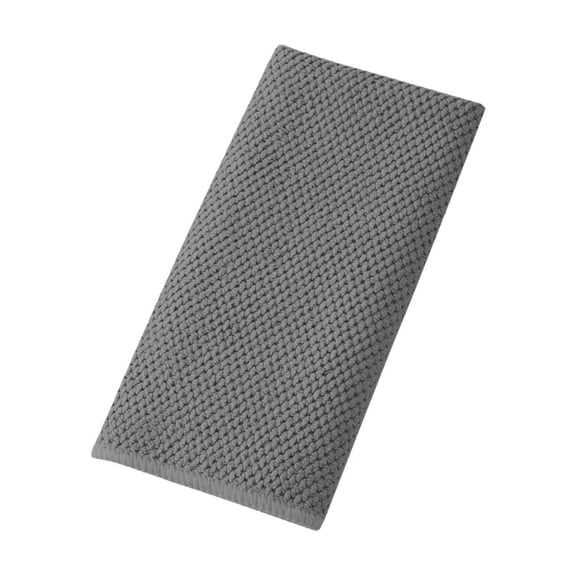 Qocolhg Kitchen Towels | Large Cotton Kitchen Hand Towel | Flat & Terry Dish Cloths | Highly Absorbent Tea Towels Set with Hanging Loop | Clearance | Gray