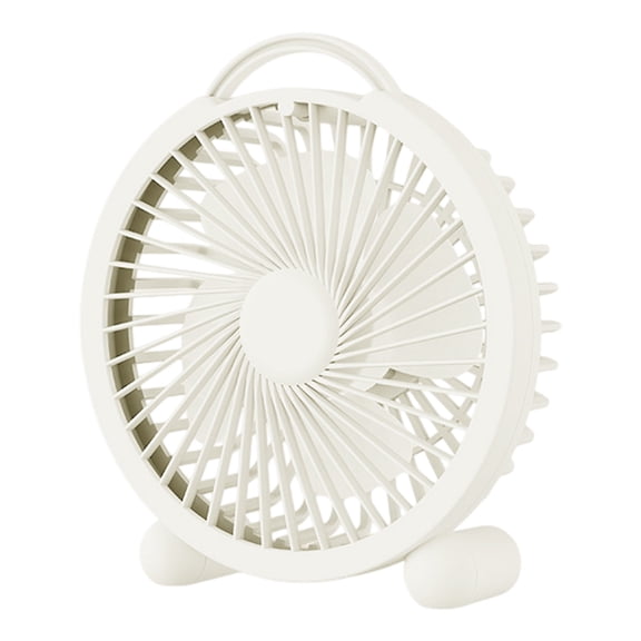 Qocolhg Lightweight Desktop Fan, Easy to Carry Suitable for Travel and Home Use,Personal Mini Portable Compact Desktop Table Fans, Cooling for Home Office Car Travel Indoor Outdoor Clearance (White)