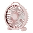 thumbnail image 1 of Qocolhg Lightweight Desktop Fan, Easy to Carry Suitable for Travel and Home Use,Personal Mini Portable Compact Desktop Table Fans, Cooling for Home Office Car Travel Indoor Outdoor Clearance (Pink), 1 of 6