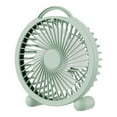 thumbnail image 1 of Qocolhg Lightweight Desktop Fan, Easy to Carry Suitable for Travel and Home Use,Personal Mini Portable Compact Desktop Table Fans, Cooling for Home Office Car Travel Indoor Outdoor Clearance (Green), 1 of 6