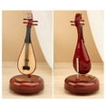 thumbnail image 1 of Qocolhg Lute Music Box Classical Wind Up Musicbox Twirling Music Box Rotating Base Stringed Musical Instrument Miniature Replica Artware Gift for Christmas Birthday Valentine's Day Mother's Day, 1 of 6