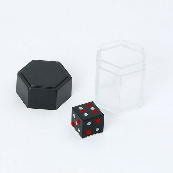 Qocolhg Magician's Dice Dice Magic Trick Dice Props Explosion Dice Easy Magic Tricks for Kids Magic Prop Novelty Funny Toy Close-Up Performance Joke Prank Toy (Multicolor)