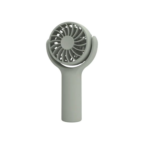Qocolhg Mini Portable Handheld Fan, 3 Speed Powerful Battery Operated, Small USB Rechargeable Personal Fans for Makeup Eyelash, Camping Beach Airplane Travel Essentials for Women Girls, Green
