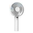 thumbnail image 1 of Qocolhg Mini Portable Handheld Fan, Handheld Small Fan 3 Speeds, USB Rechargeable Hand Fans, Personal Fan Battery Operate for Outdoor, Indoor, Commute, Office, Travel, White, Summer Clearance, 1 of 3