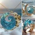 thumbnail image 1 of Qocolhg Mother's Day Valentine's Day Birthday Gift for Girlfriend MotherOath Jewelry Set Necklace Earrings Ring Jewelry Set Jewelry Set For Women Cean Beach Jewelry Set For Women Summer Jewelry Gift, 1 of 1