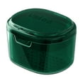 thumbnail image 1 of Qocolhg Multipurpose Denture Bath Case with Strainer Basket, Double Layered Denture Holder Cup to Clean and Soak, Orthodontic Retainer Box, False Teeth Container, Green, 1 of 6